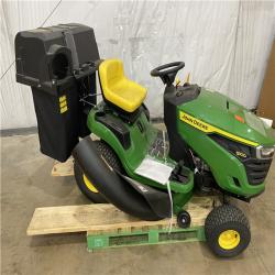Houston Location - AS-IS Outdoor Power Equipment JOHN DEERE S100 SIT DOWN MOWER