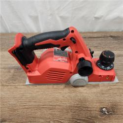 AS-IS Milwaukee M18 18-Volt Lithium-Ion Cordless 3-1/4 in. Planer (Tool-Only)