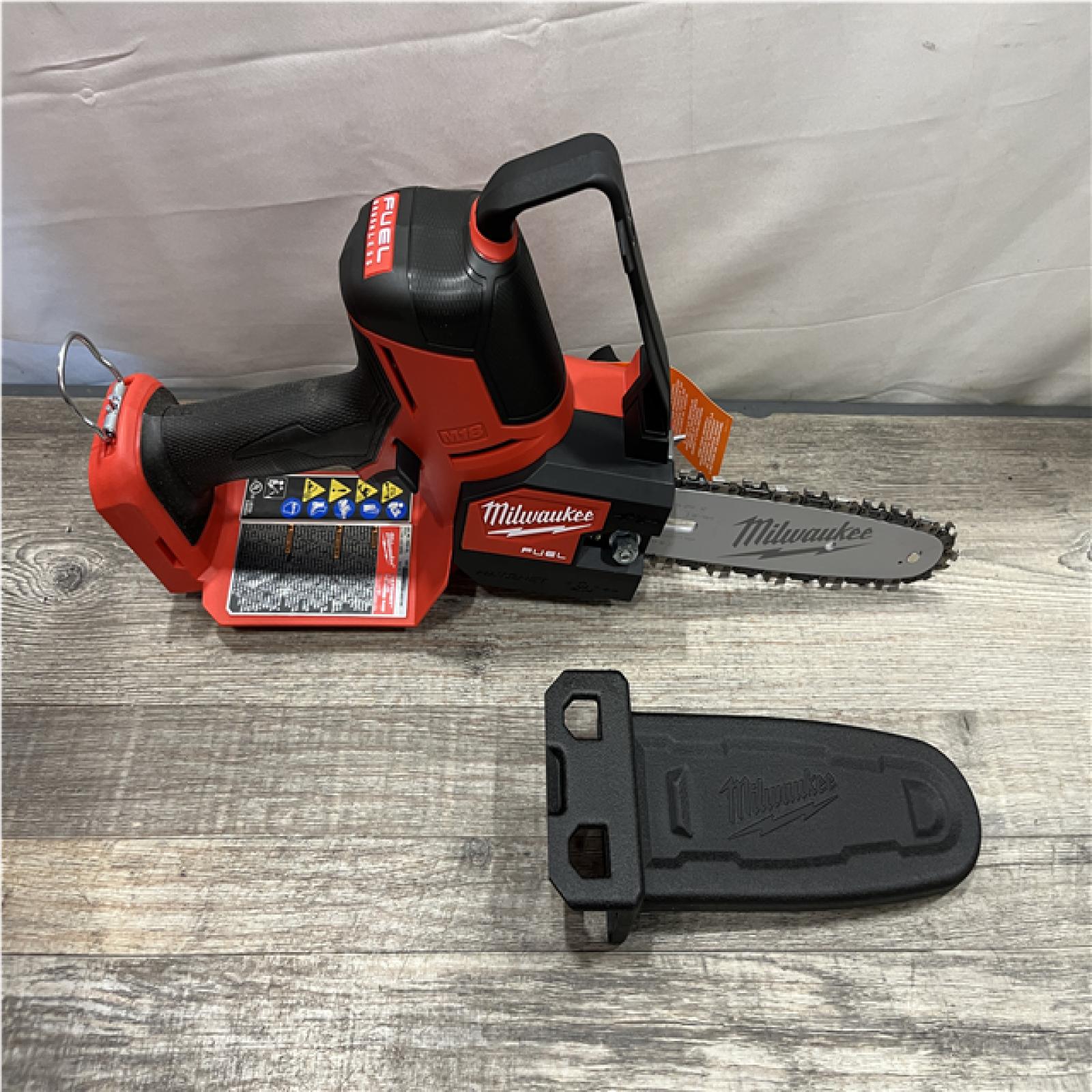 AS-IS Milwaukee FUEL 18V Lithium-Ion Brushless Cordless 8 in. HATCHET Pruning Saw (Tool-Only)