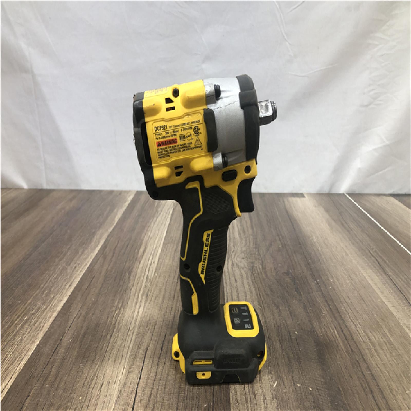 AS-IS ATOMIC 20V MAX Cordless Brushless 1/2 in. Variable Speed Impact Wrench (Tool Only)
