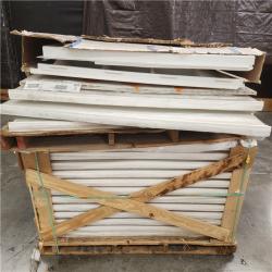 Phoenix Veranda 6 ft. H x 6 ft. W White Windham Vinyl Fence Panel Pallet (23-Pieces) with Shower Wall