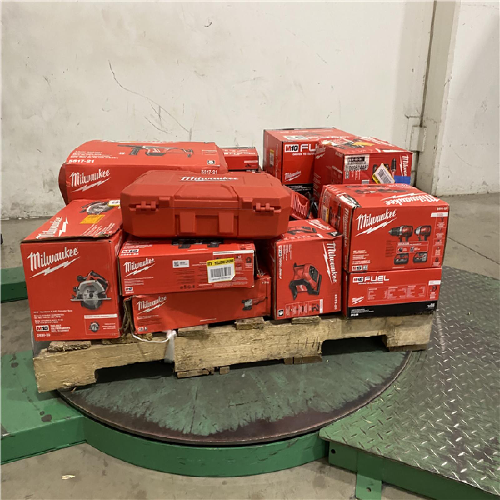 Dallas Location - As-Is MILWAUKEE Tool Pallet