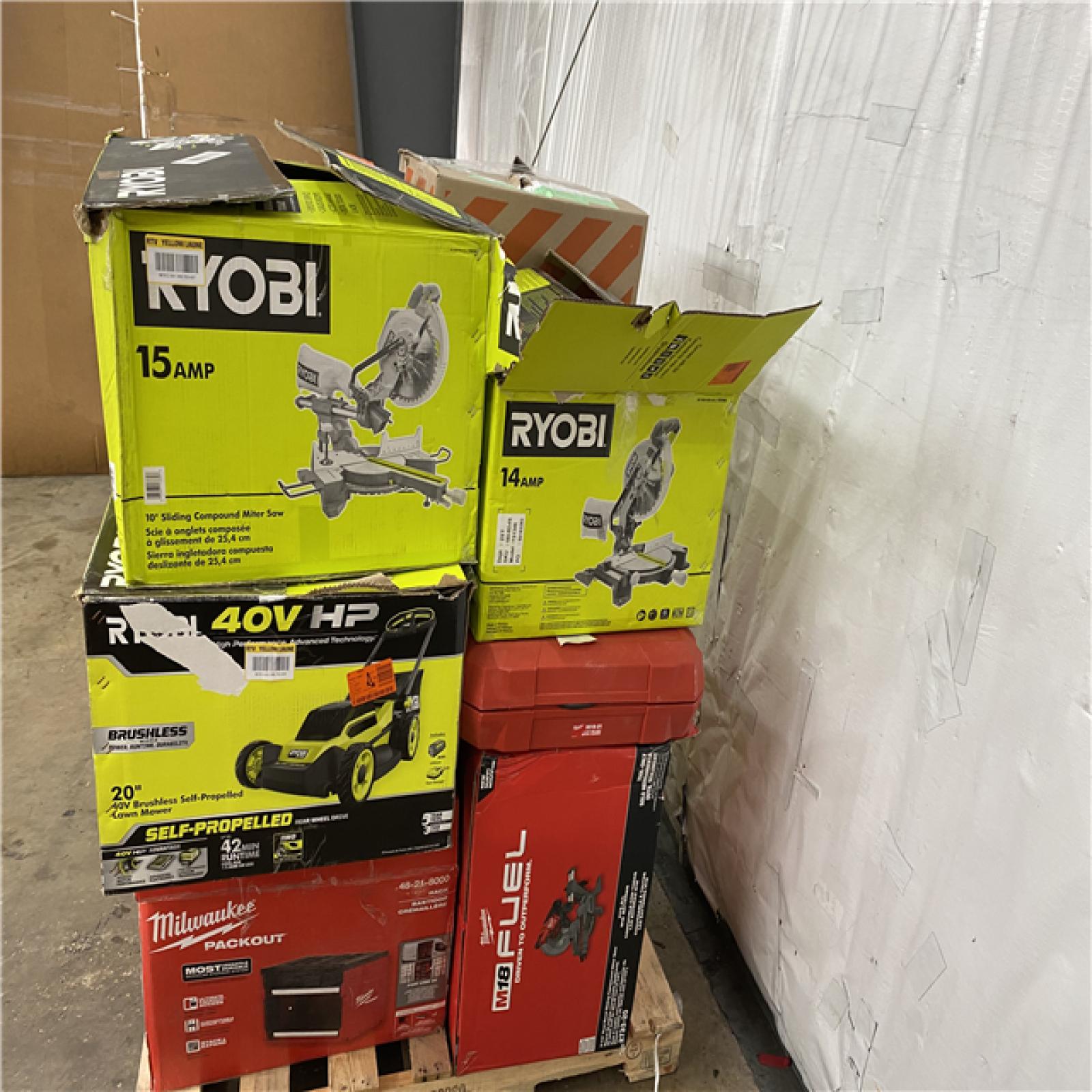 Houston Location AS IS - Tool Pallet