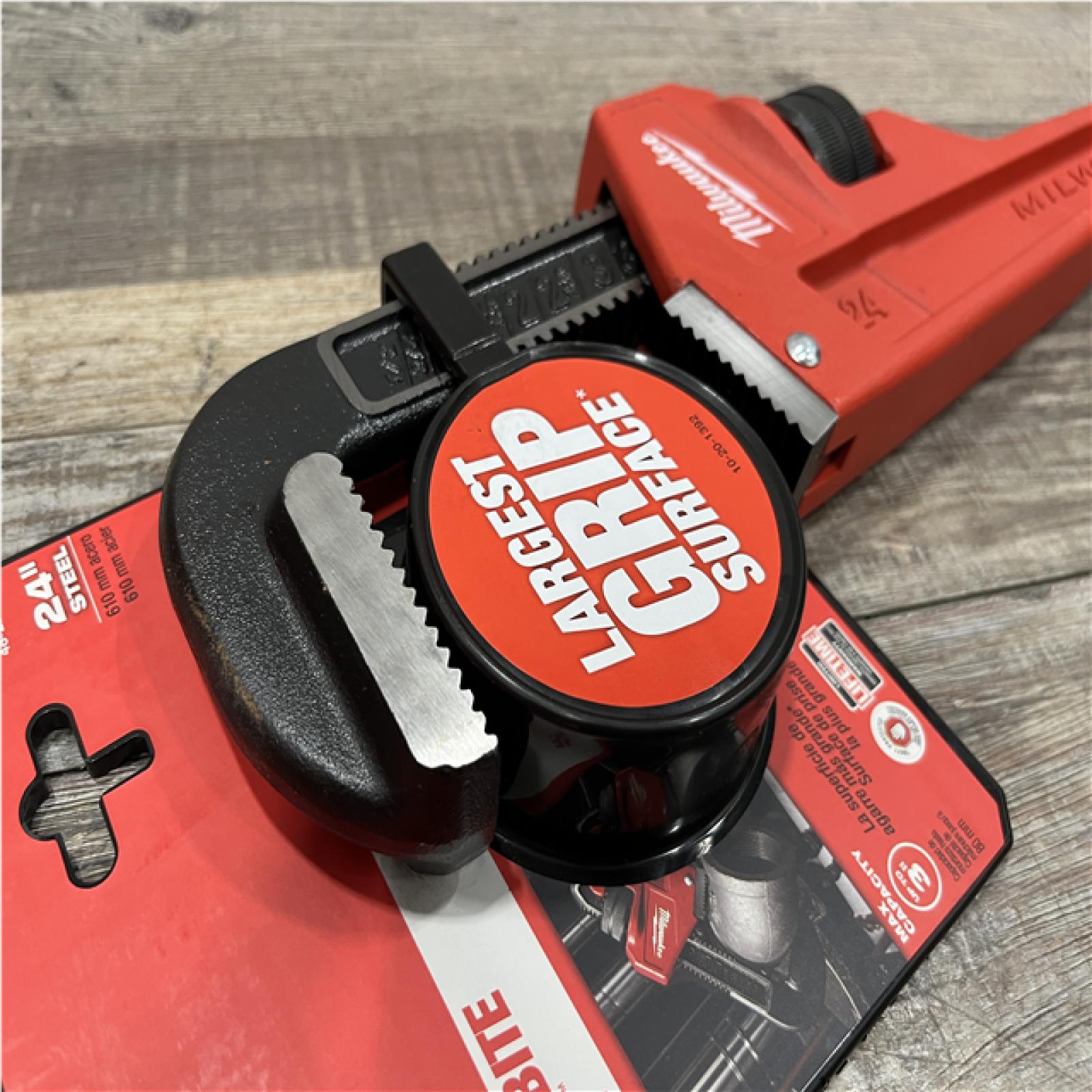 NEW - Milwaukee 24 in. Steel Pipe Wrench