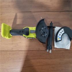 CALIFORNIA AS-IS RYOBI ONE+HP 18V BRUSHLESS 4-1/2 ANGLE GRINDER/CUT-OFF (TOOL ONLY)