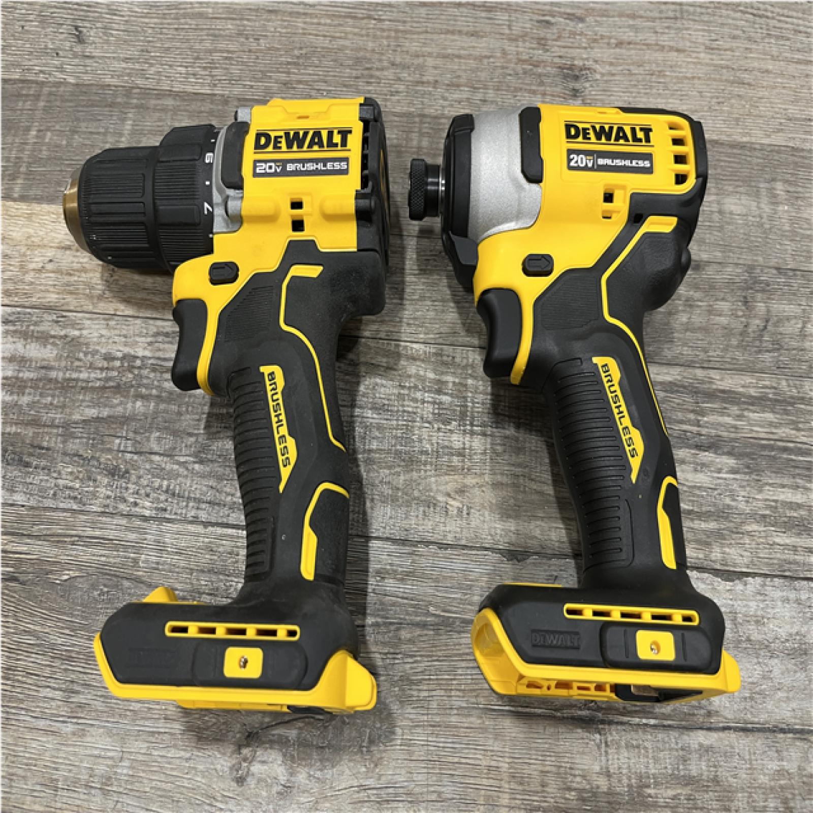AS-IS DEWALT ATOMIC 20-Volt MAX Lithium-Ion Cordless Combo Kit