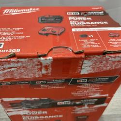 NEW - Milwaukee 18-Volt Lithium-Ion REDLITHIUM FORGE Starter Kit with 12. 0Ah Battery and Charger