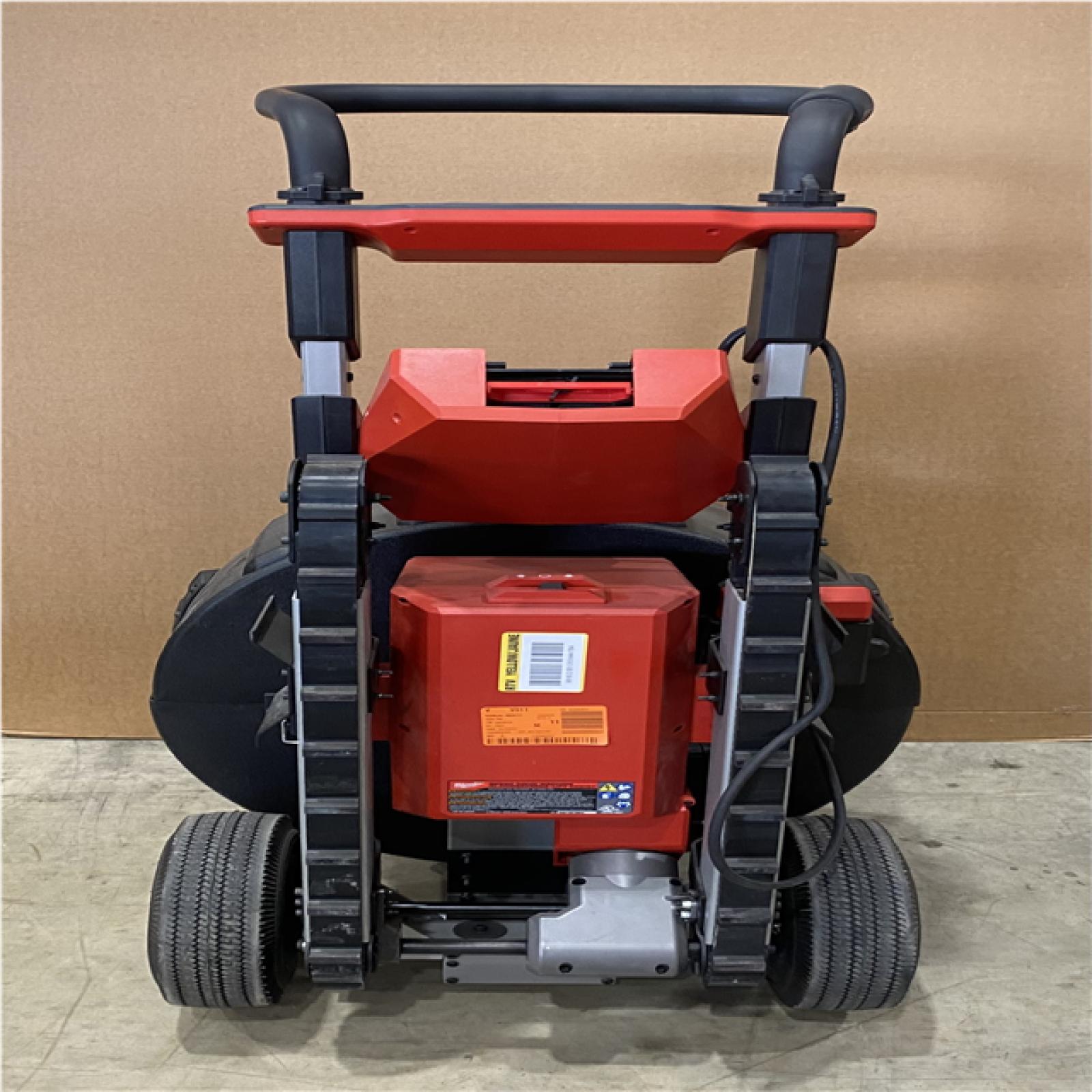 Houston Location AS-IS Milwaukee Sewer Drum Machine W/ Powertredz Lift Assist