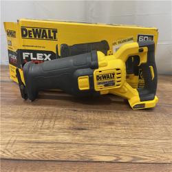 AS-IS DEWALT FLEXVOLT 60V MAX Cordless Brushless Reciprocating Saw (Tool Only)