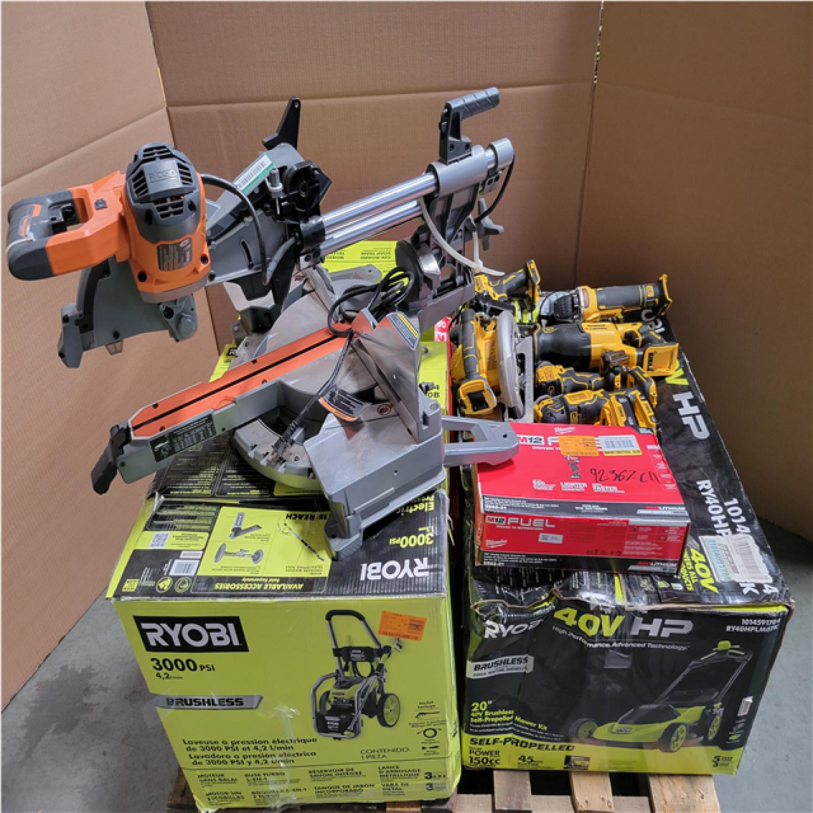CALIFORNIA AS-IS TOOL PALLET