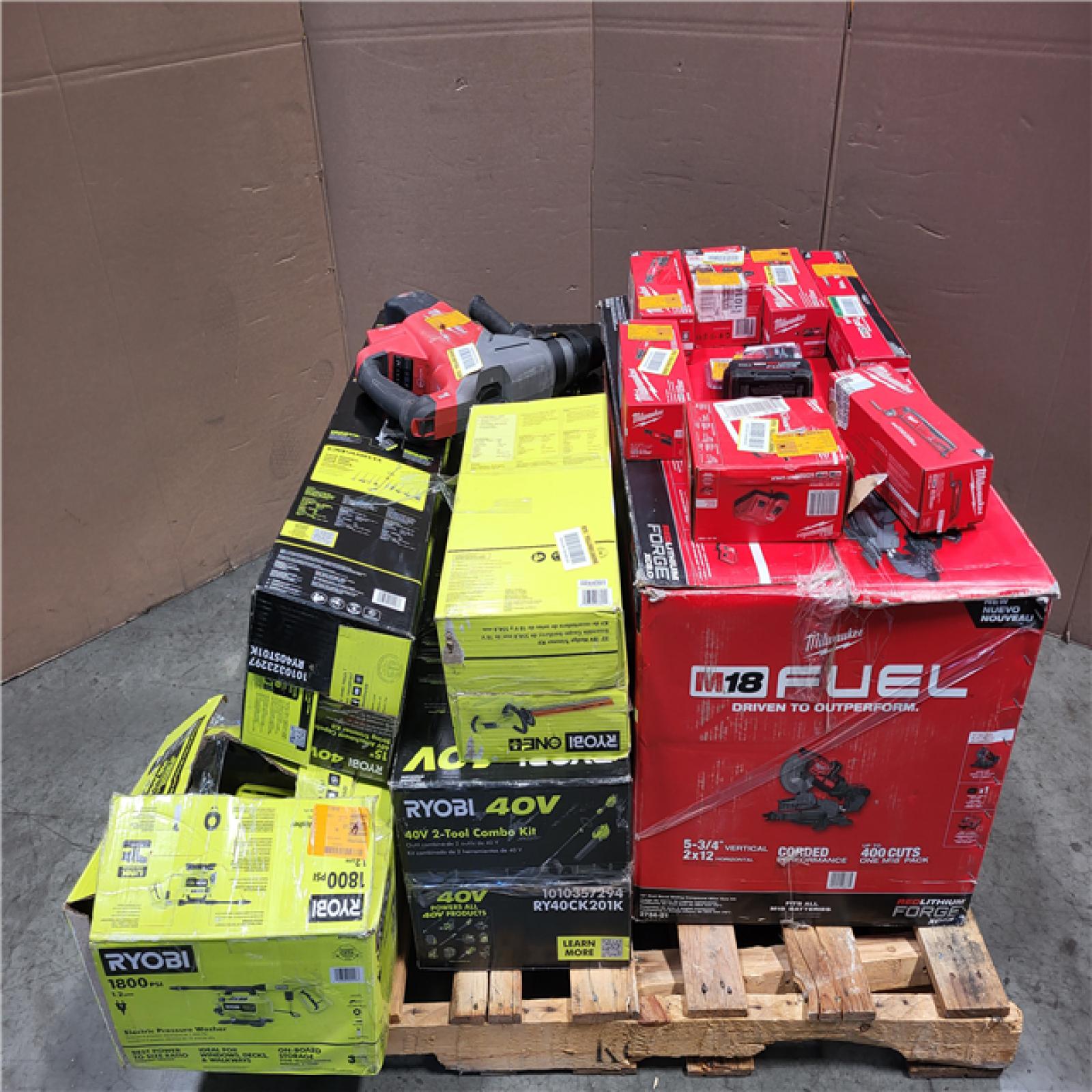 CALIFORNIA AS-IS TOOL PALLET
