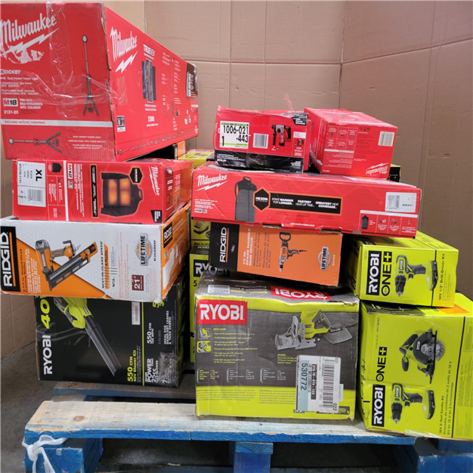 CALIFORNIA AS-IS TOOL PALLET