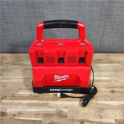 HOUSTON LOCATION - AS-IS (APPEARS LIKE NEW) Milwaukee M18 Packout Six Bay Rapid Charger