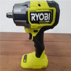 CALIFORNIA AS-IS RYOBI ONE+HP 18V BRUSHLESS 4-MODE 1/2 IMPACT WRENCH