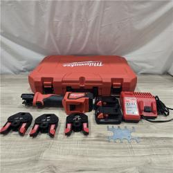 AS-IS Milwaukee M18 18V Lithium-Ion Cordless Short Throw Press Tool Kit
