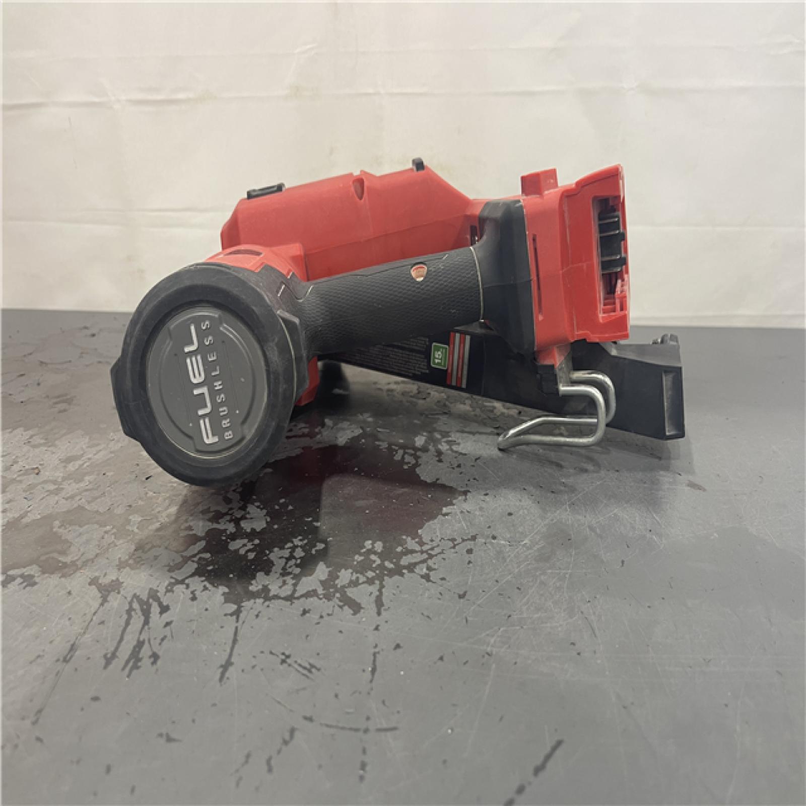 AS-IS- Milwaukee M18 FUEL 15 Ga. 18 Volt Brushless Angled Finish Nailer (TOOL ONLY)