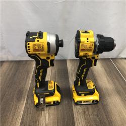 AS-IS DEWALT ATOMIC 20-Volt MAX Lithium-Ion Cordless Combo Kit