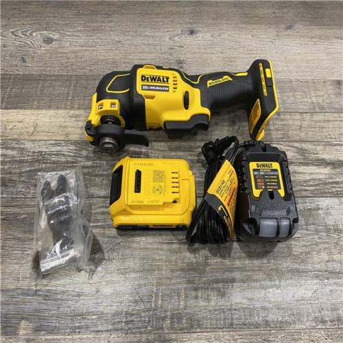 AS-IS DEWALT ATOMIC 20V MAX Cordless Brushless Oscillating Multi Tool Kit