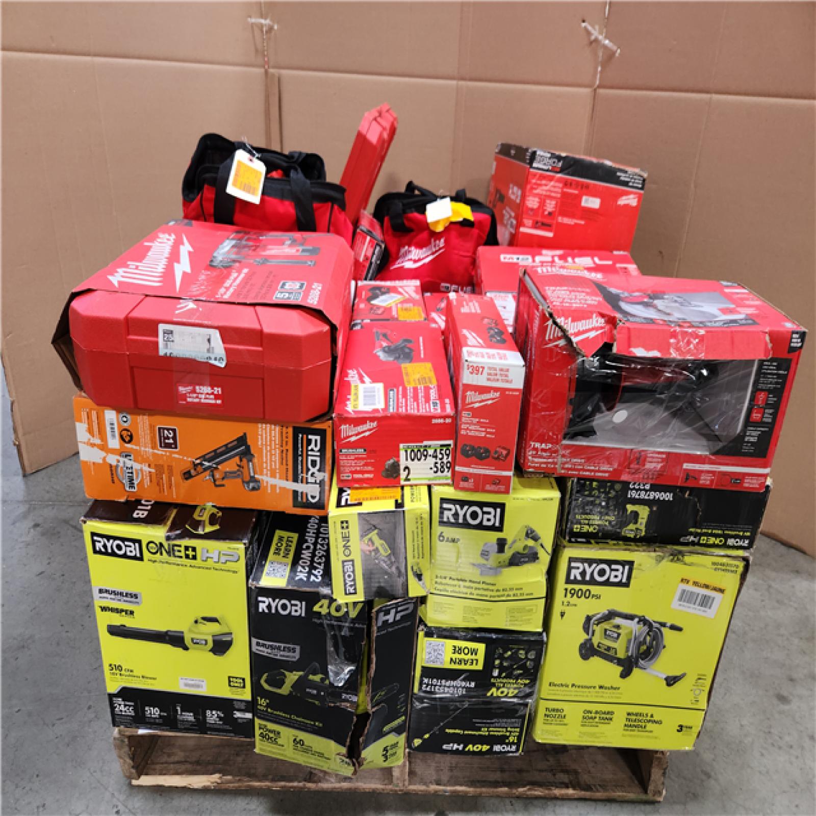 CALIFORNIA AS-IS TOOL PALLET