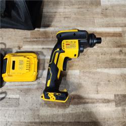 HOUSTON LOCATION - AS - IS DeWalt 20-Volt MAX Screwgun with Threaded Clutch Housing COMBO KIT
