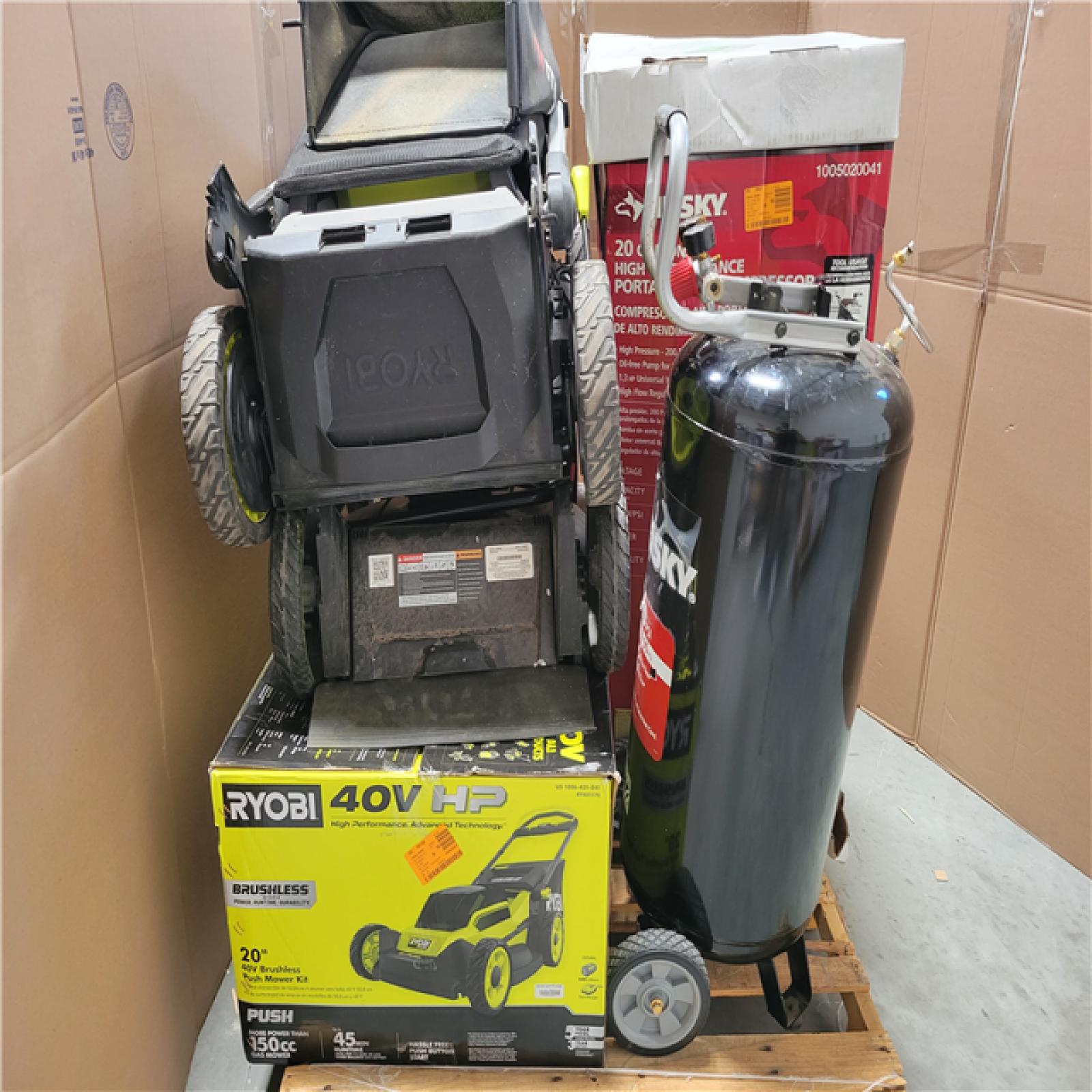 CALIFORNIA AS-IS OUTDOOR POWER EQUIPMENT