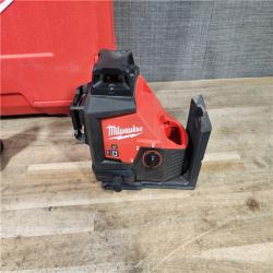 HOUSTON LOCATION - AS-IS Milwaukee 12-Volt Lithium-Ion Cordless Green 250 ft. 3-Plane Laser Level Kit