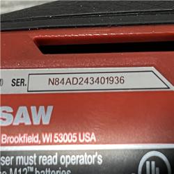 AS-IS Milwaukee 12V Fuel Lithium-Ion Cordless Jig Saw (Tool-Only)