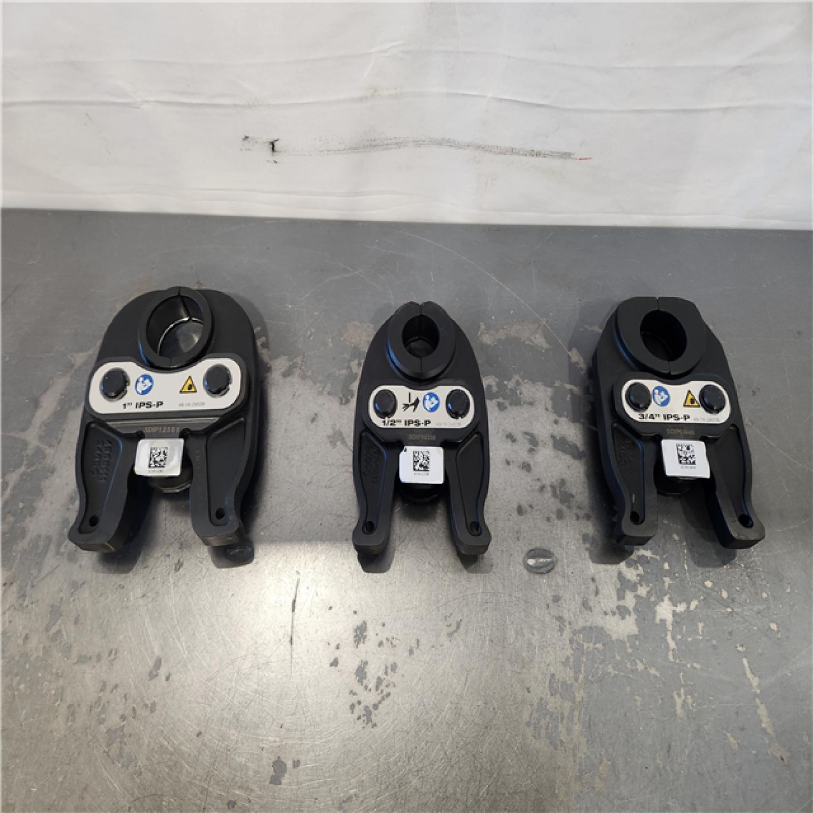 AS-IS- Milwaukee 1/2-in-1-in IPS-P Press Jaw Kit for M12 FORCE LOGIC Press Tool