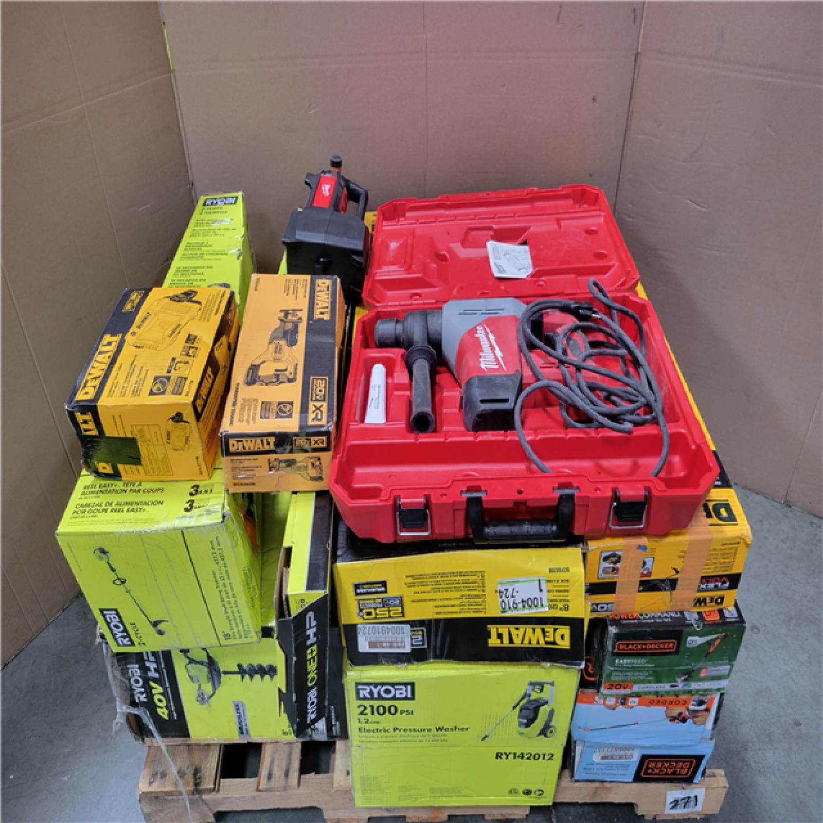 CALIFORNIA AS-IS TOOL PALLET