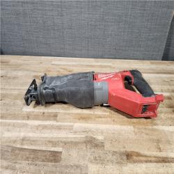HOUSTON LOCATION - AS - IS Milwaukee FUEL 18V Lithium-Ion Brushless Cordless Super SAWZALL Orbital Reciprocating Saw (Tool-Only)