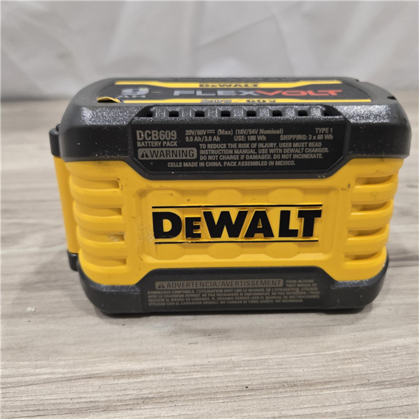 AS-IS Dewalt DCB609 FLEXVOLT 20V/60V MAX* Battery Pack