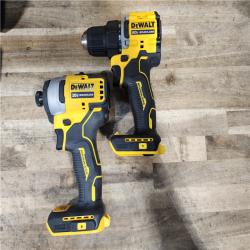 HOUSTON LOCATION - AS-IS DEWALT ATOMIC 20-Volt MAX Lithium-Ion Cordless Combo (2-Tool) Kit