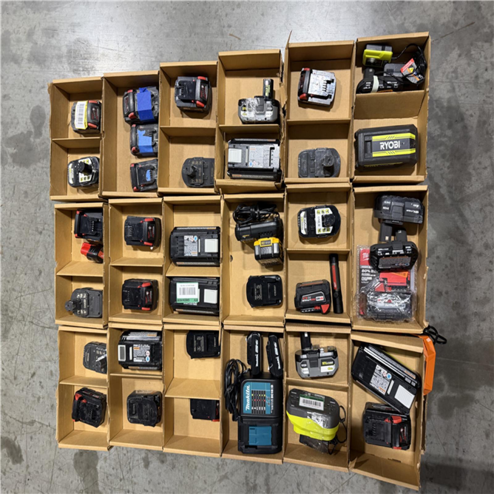 DALLAS LOCATION -AS-IS BATTERY PALLET