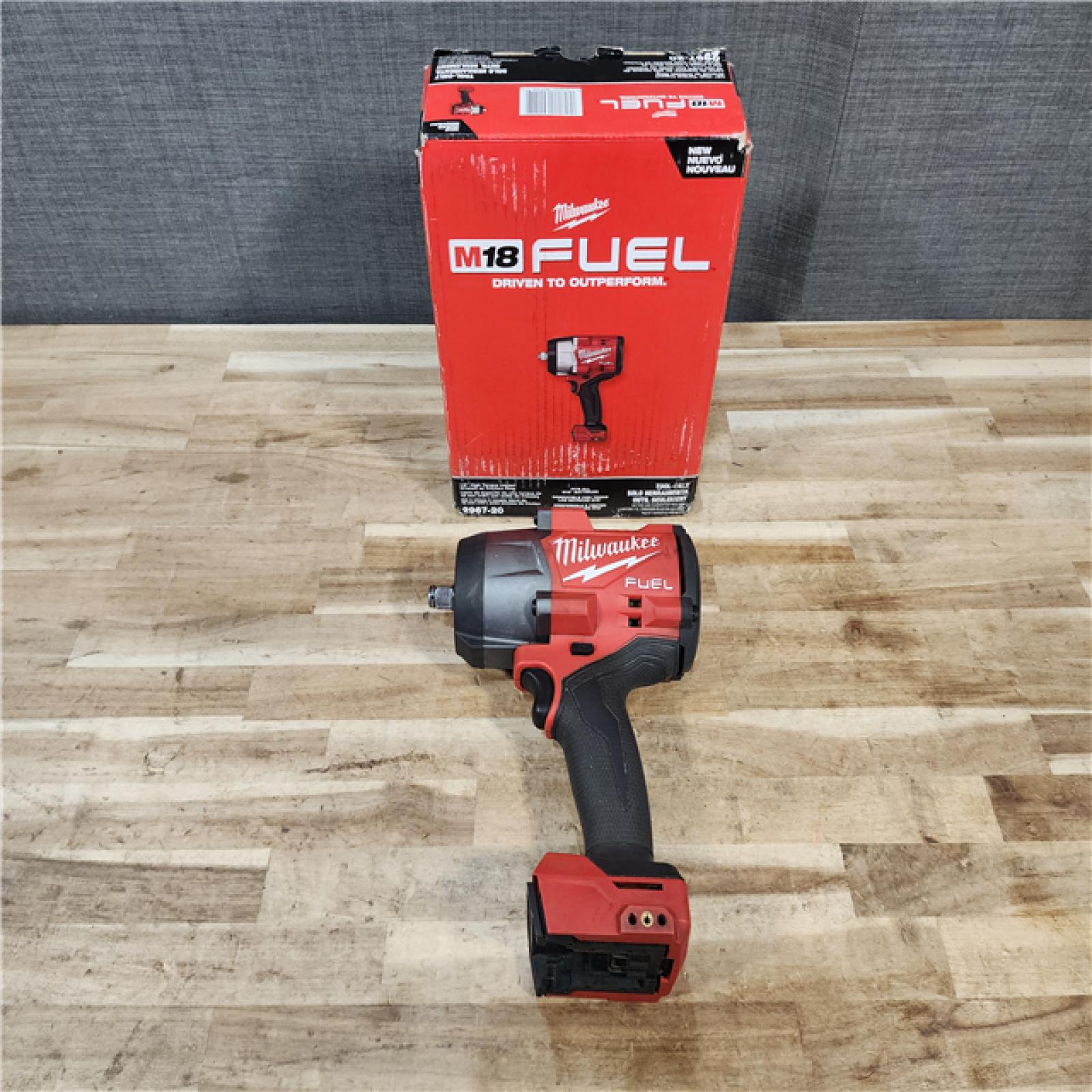 HOUSTON LOCATION - AS-IS Milwaukee FUEL 18V Lithium-Ion Brushless Cordless 1/2 in. Impact Wrench with Friction Ring (Tool-Only)