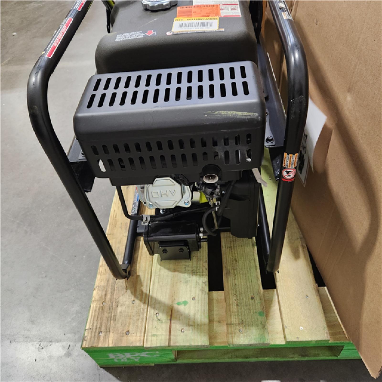 Dallas Location - As-Is RYOBI 4000-Watt Gasoline Portable Generator