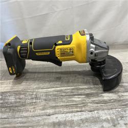 AS-IS DEWALT 20V XR Cordless 4-1/2. in. to 5 in. Variable Speed Angle Grinder (Tool Only)