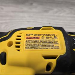 AS-IS DEWALT Cordless 3-Speed Oscillating Multi Tool Kit