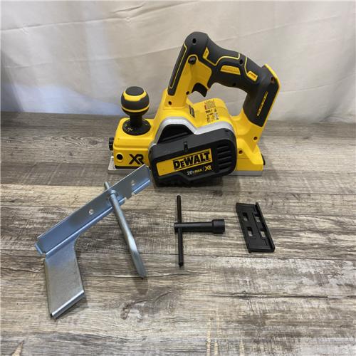 AS-IS DEWALT 20V MAX XR Cordless Brushless 3-1/4 in. Planer (Tool Only)