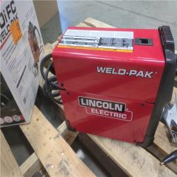 CALIFORNIA AS-IS lINCOLN ELECTRIC WELD-PAK