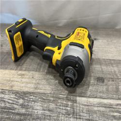 AS-IS DEWALT Atomic 20V Max Lithium-Ion Brushless Cordless Compact 1/4 in. Impact Driver Kit