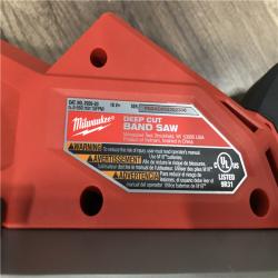AS-IS Milwaukee FUEL 18V Lithium-Ion Brushless Cordless Deep Cut Band Saw (Tool-Only)