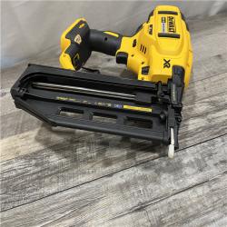 AS-IS DEWALT 20V MAX XR 16-Gauge Lithium-Ion Cordless Finish Nailer (Tool Only)