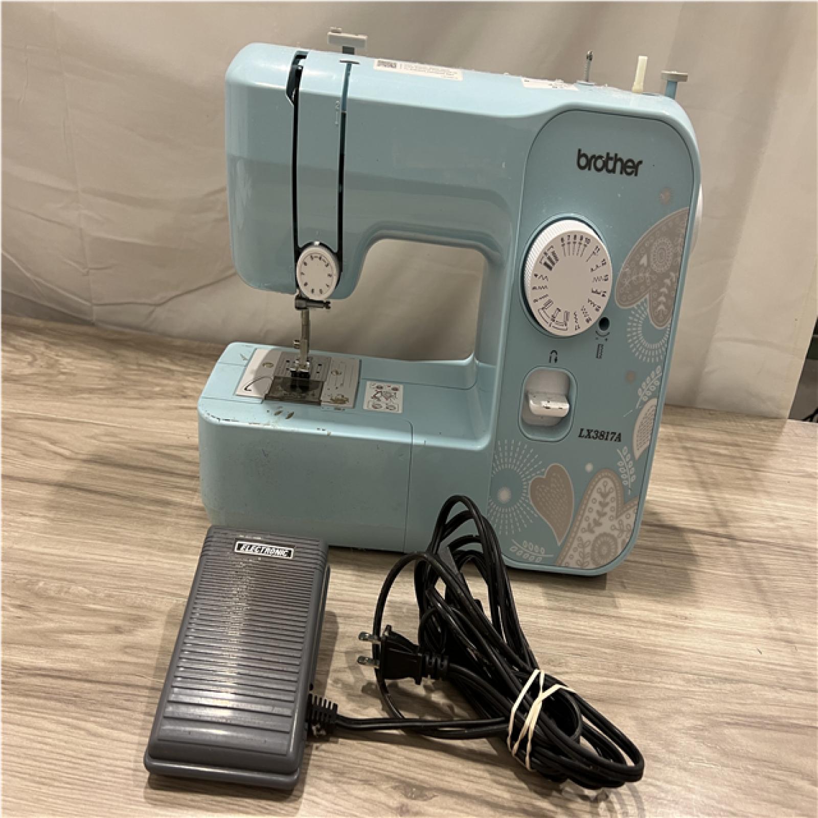 AS-IS Brother LX3817A Sewing Machine with 17 Built-in Stitches