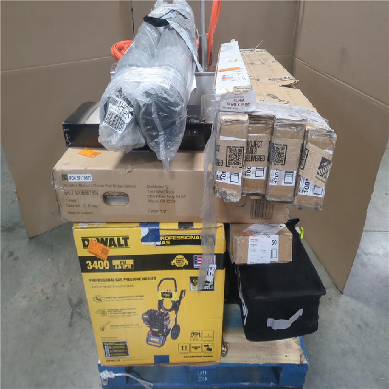 CALIFORNIA AS-IS MONSTER TURBO PALLET