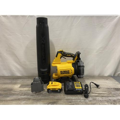 AS-IS DEWALT 20V MAX* XR Brushless Cordless Handheld Blower Kit