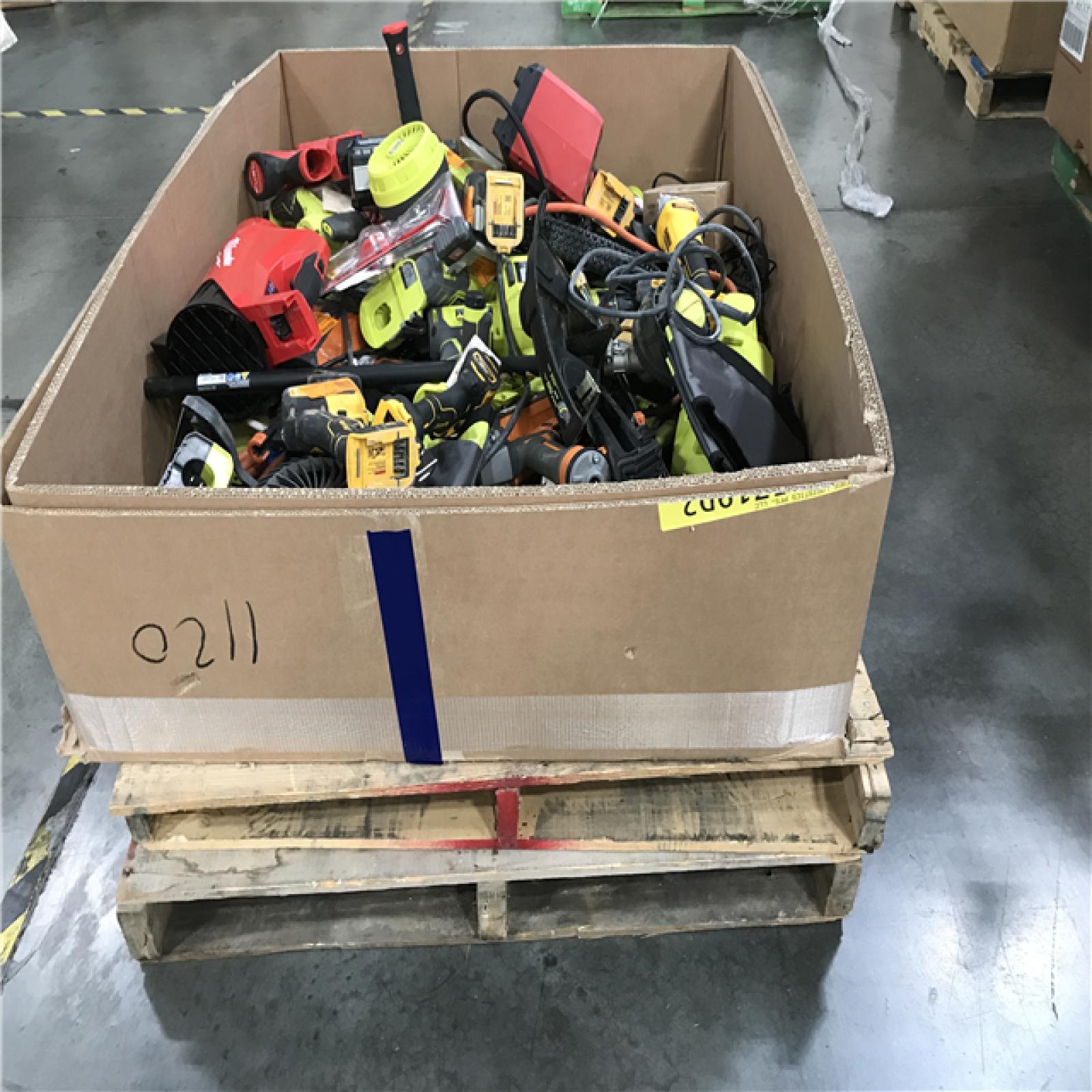 CALIFORNIA AS-IS TOOL PALLET