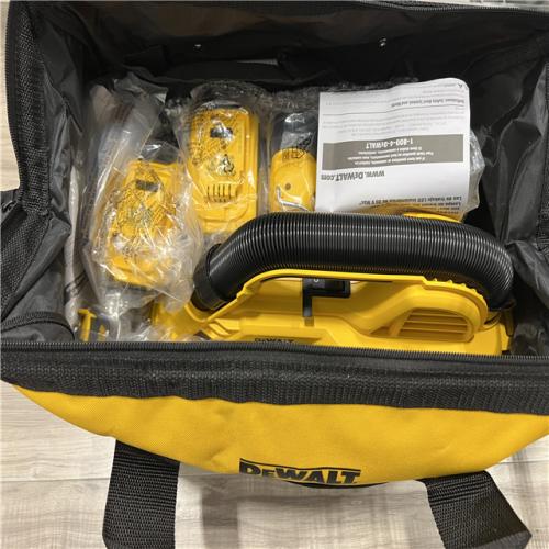 AS-IS DEWALT 20-Volt Max Lithium-Ion 10-Tool Cordless Combo Kit with Two 2.0 Ah Batteries  Charger and 2 Bags