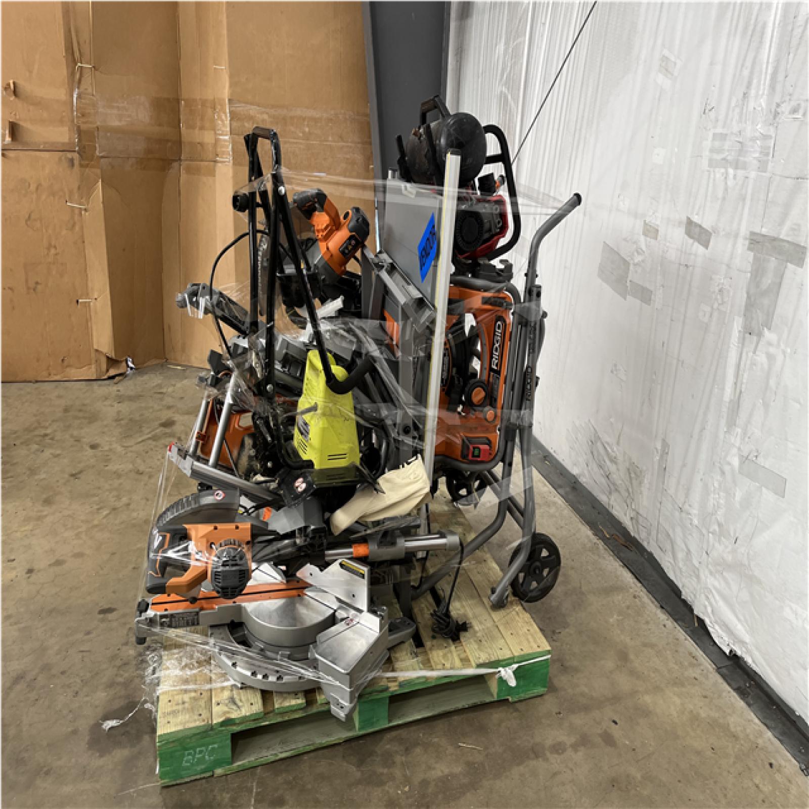 Houston Location - AS-IS Tool Pallet