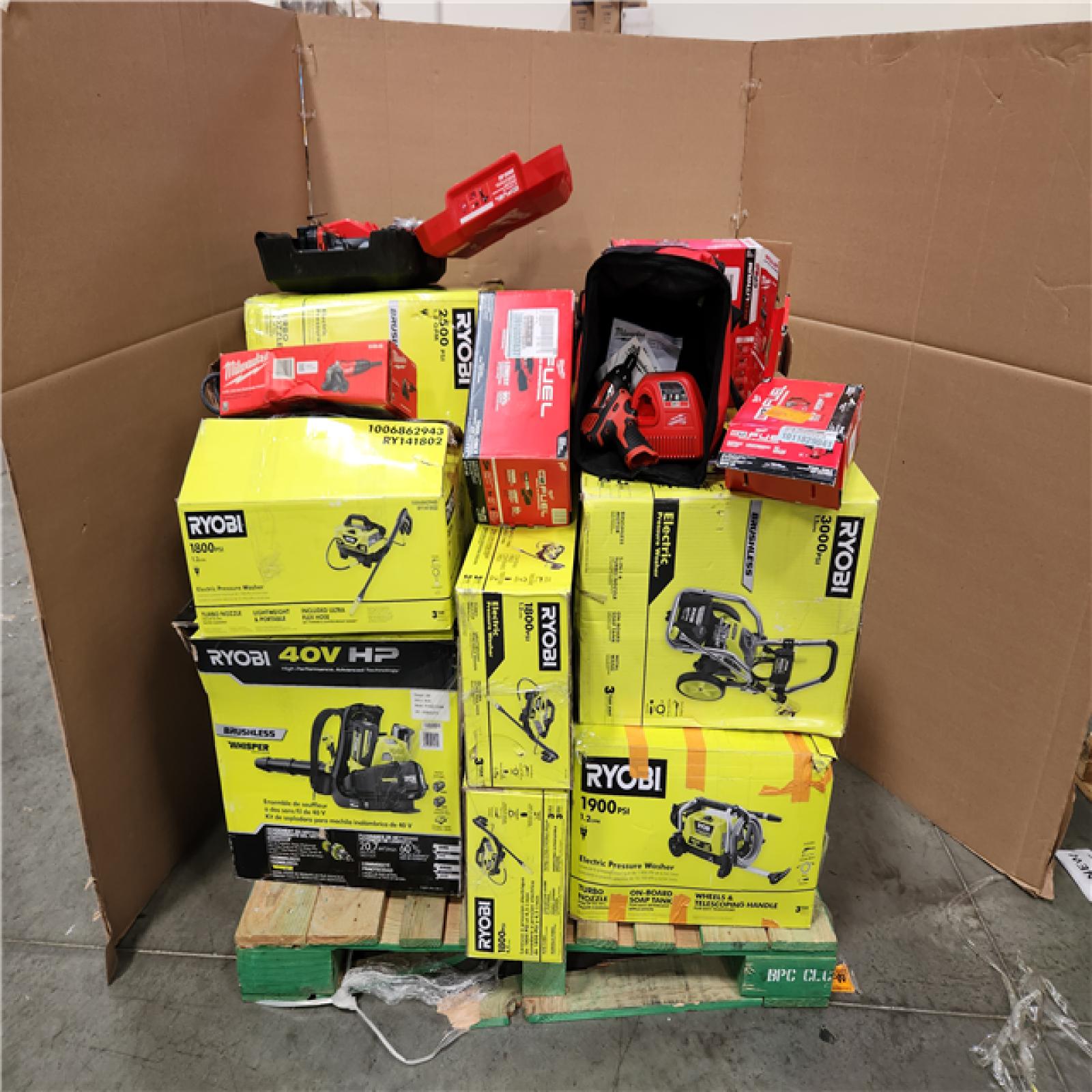CALIFORNIA  AS-IS TOOL PALLET