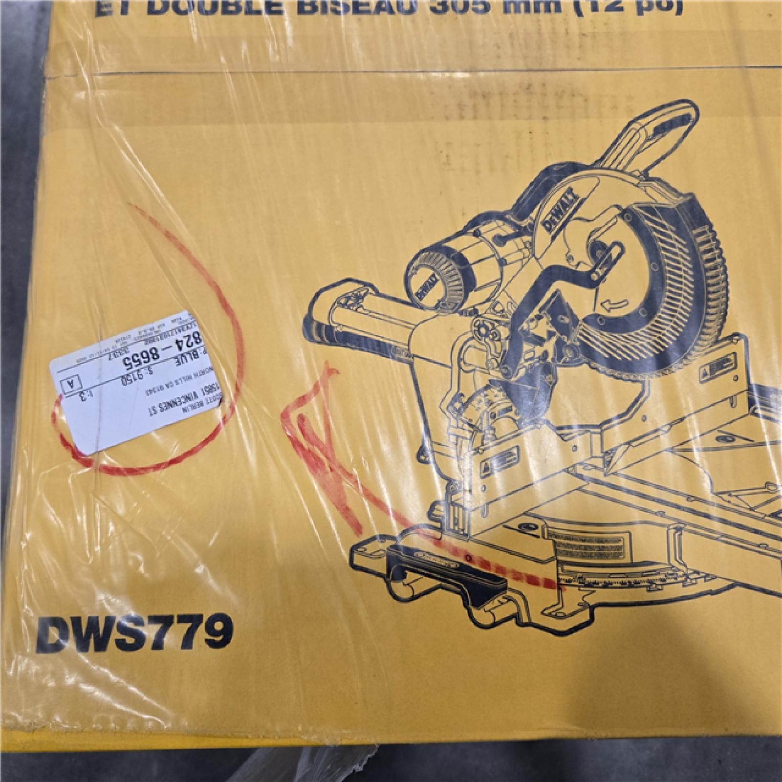 NEW! - DEWALT 12-in Dual Bevel Sliding Compound Miter Saw